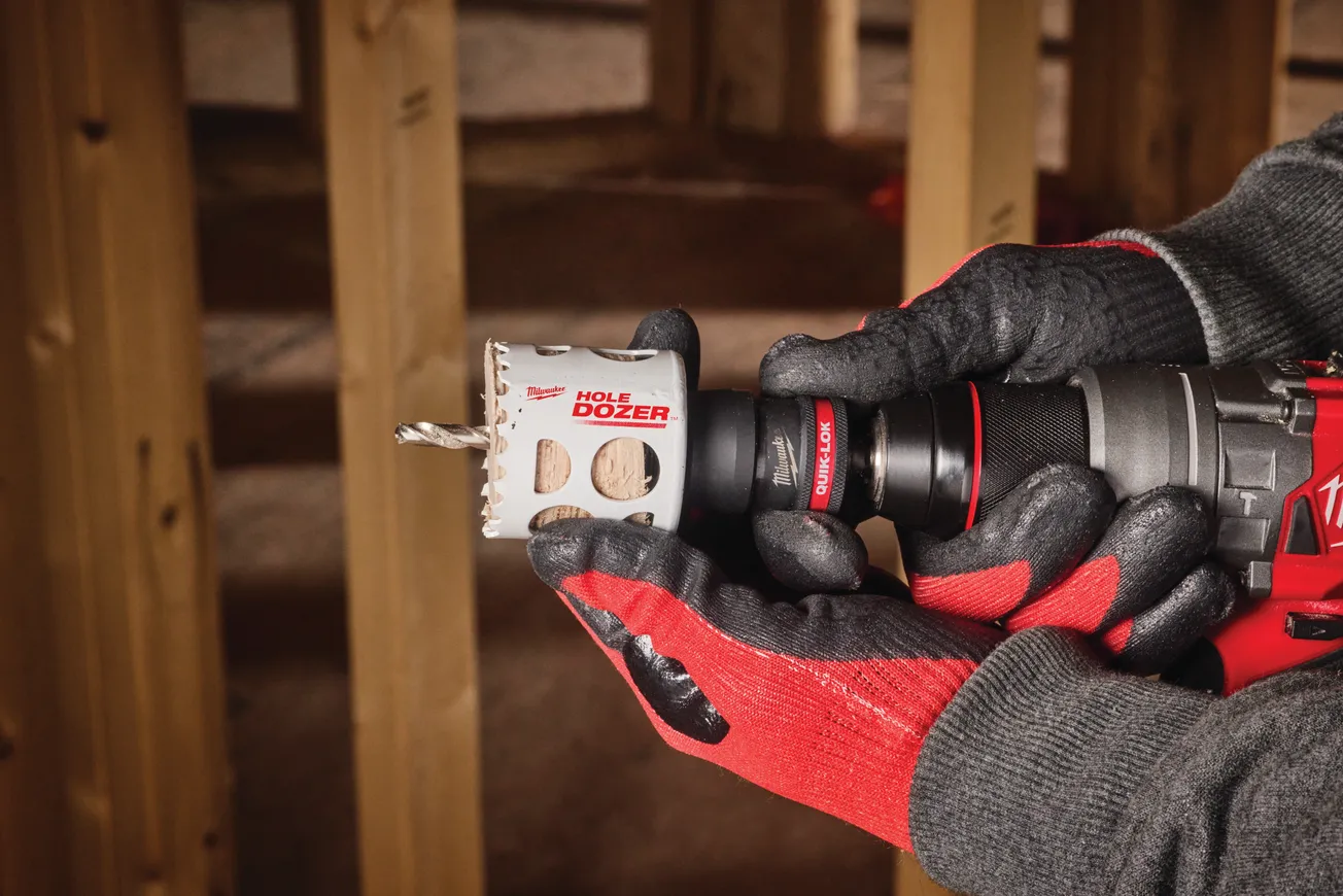 Quick Hole Saw Changes