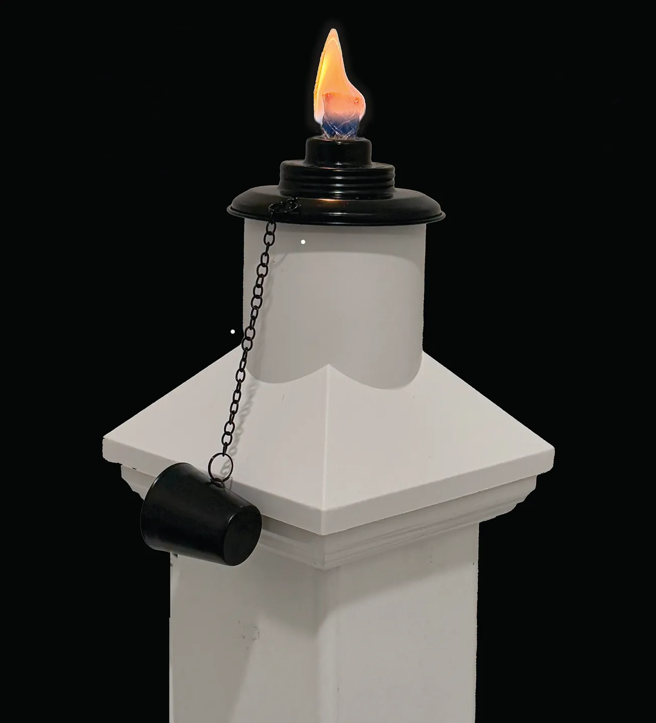 Torch-Ready Post Caps